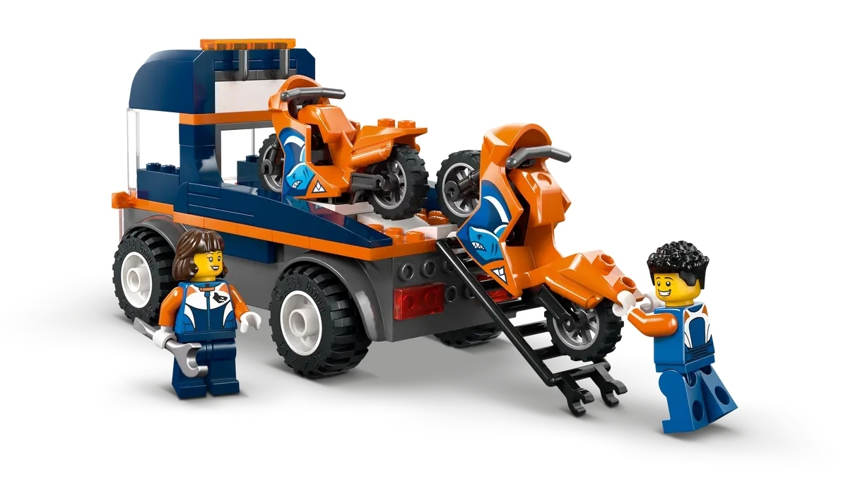 LEGO City Motorcycle Transporter για 4+ Ετών 88τμχ 60491 - Image 4