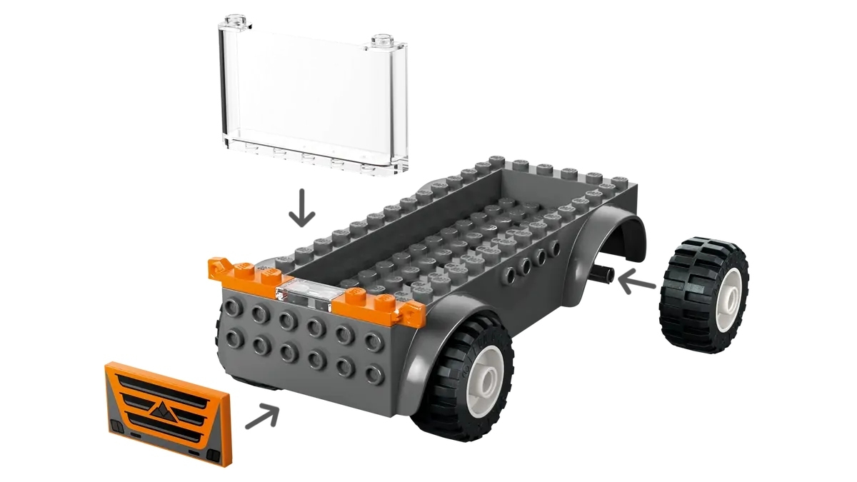 LEGO City Motorcycle Transporter για 4+ Ετών 88τμχ 60491 - Image 7