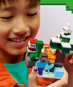 Alternative view of LEGO Minecraft Steve's Taiga Adventure για 6+ Ετών 79τμχ 21583