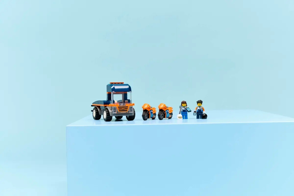 LEGO City Motorcycle Transporter για 4+ Ετών 88τμχ 60491 - Image 10