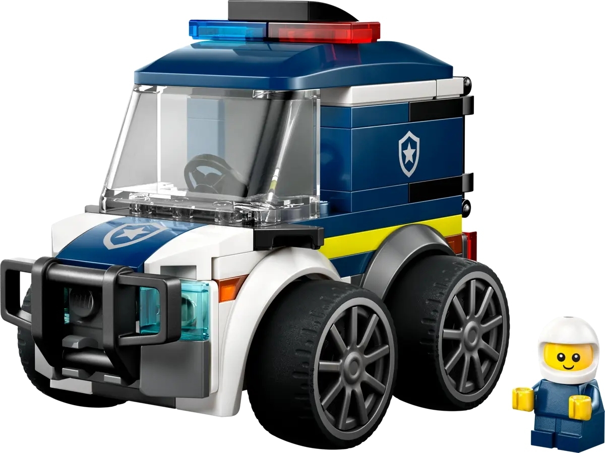 LEGO City Rides – Police Truck για 5+ Ετών 71τμχ 60481 - Image 3