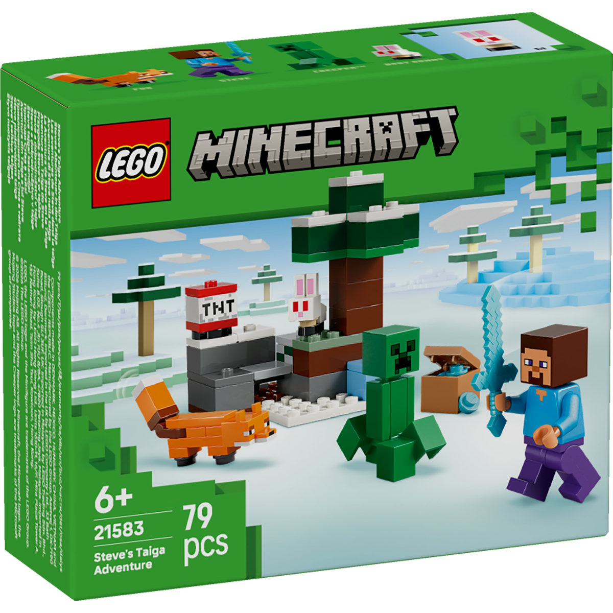 LEGO Minecraft Steve's Taiga Adventure για 6+ Ετών 79τμχ 21583 - Image 6