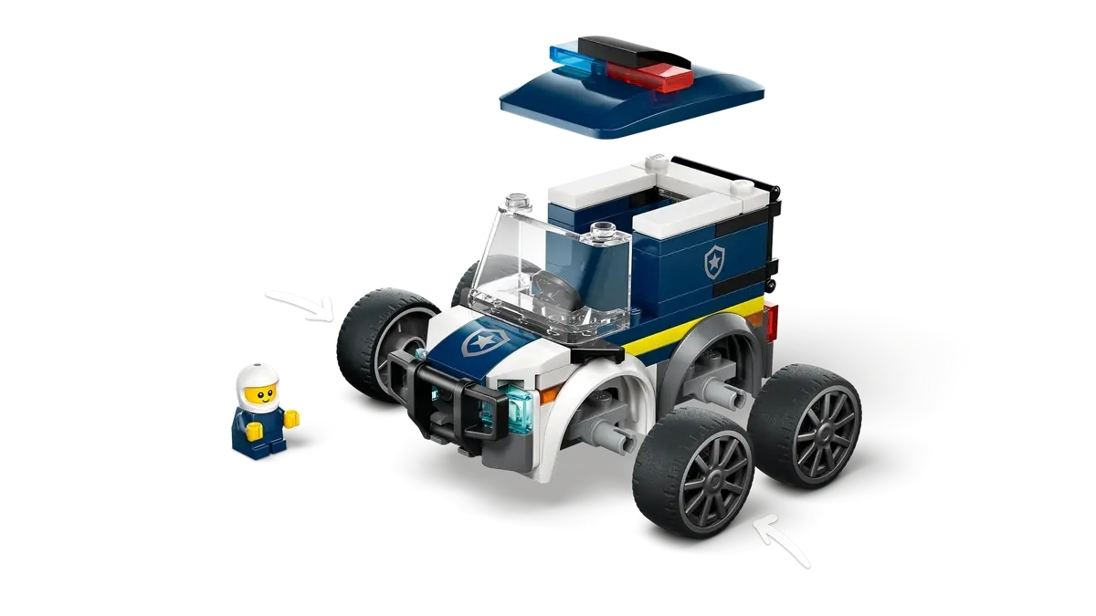 LEGO City Rides – Police Truck για 5+ Ετών 71τμχ 60481 - Image 4