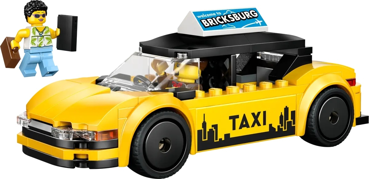 LEGO City Yellow Taxi για 5+ Ετών 122τμχ 60487 - Image 2