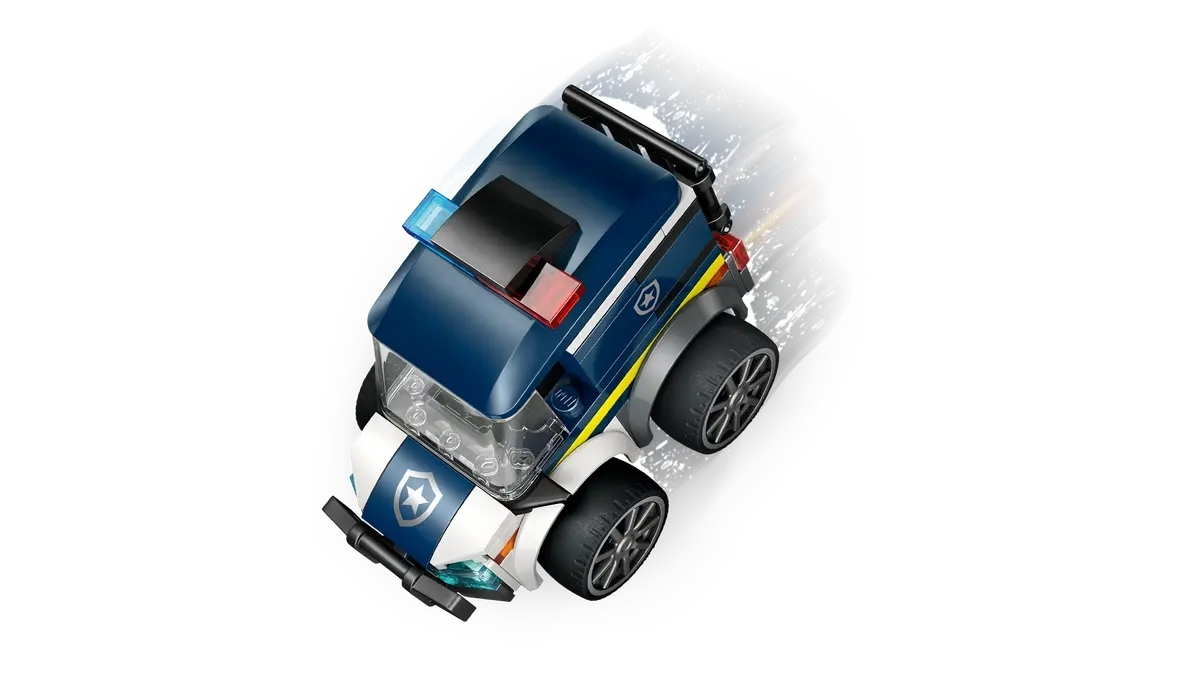 LEGO City Rides – Police Truck για 5+ Ετών 71τμχ 60481 - Image 6