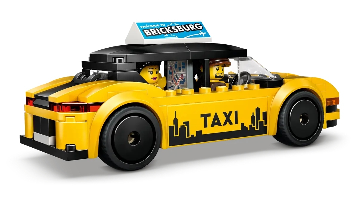 LEGO City Yellow Taxi για 5+ Ετών 122τμχ 60487 - Image 4