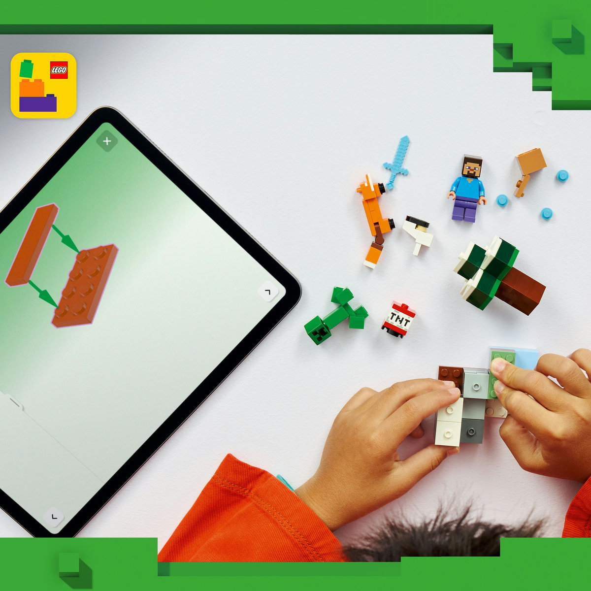 LEGO Minecraft Steve's Taiga Adventure για 6+ Ετών 79τμχ 21583 - Image 8