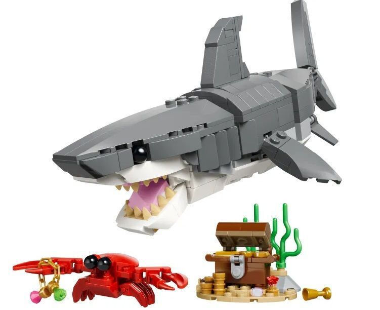 LEGO Creator 3-in-1 Fierce Shark with a Treasure Chest για 8+ Ετών 379τμχ 31381 - Image 2