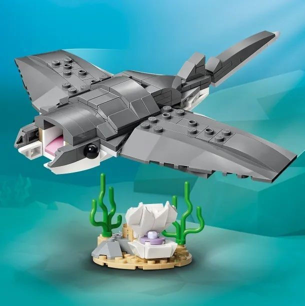LEGO Creator 3-in-1 Fierce Shark with a Treasure Chest για 8+ Ετών 379τμχ 31381 - Image 4