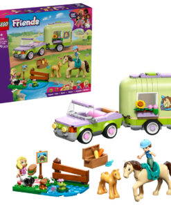 LEGO Friends Horse & Baby Foal Trailer για 7+ Ετών 279τμχ 42695