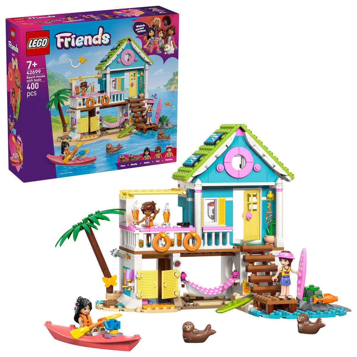LEGO Friends Beach House with Seals για 7+ Ετών 400τμχ 42699 - Image 4