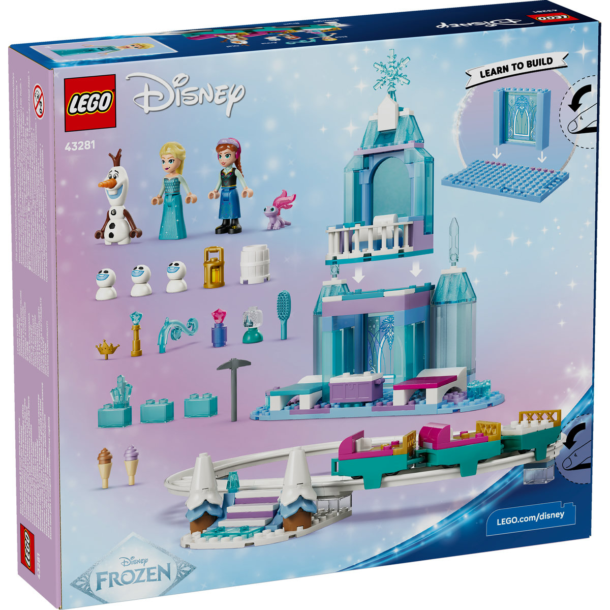 LEGO Disney Elsa's Ice Castle & Snow Ride Adventure για 4+ Ετών 216τμχ 43281 - Image 7