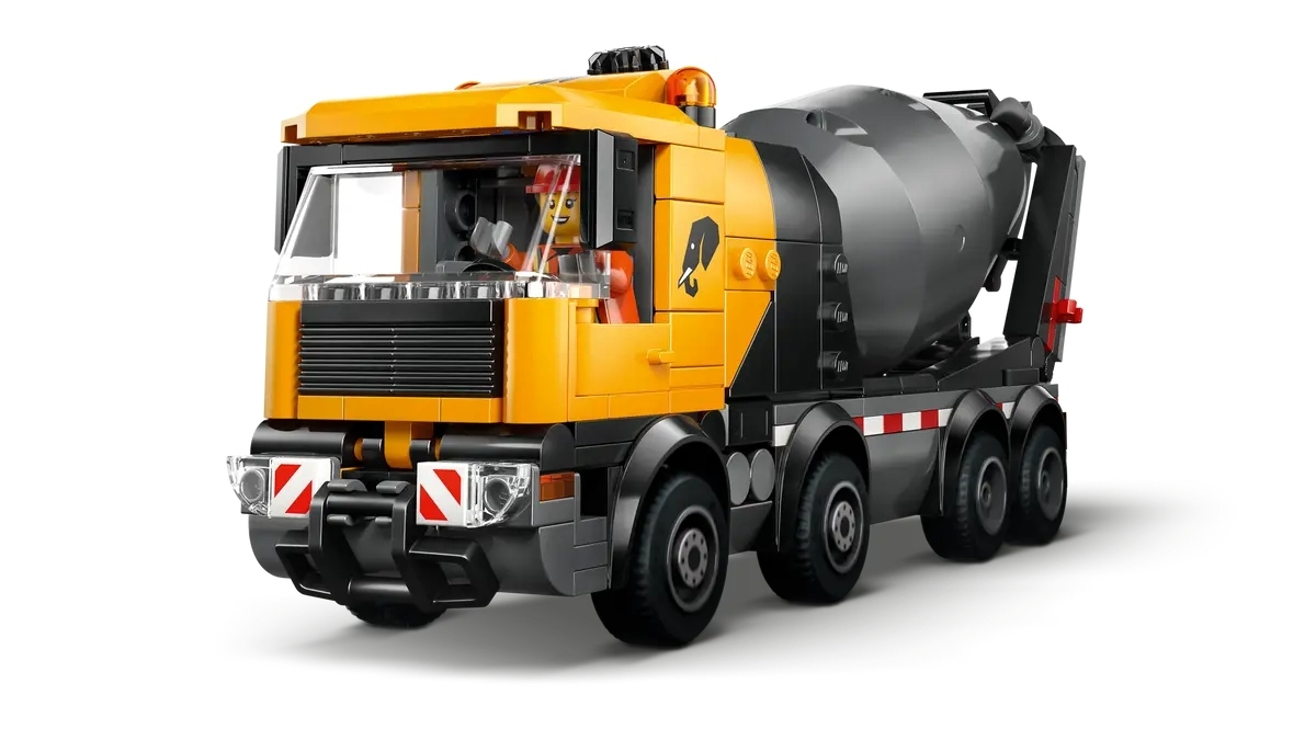 LEGO City Cement Mixer για 7+ Ετών 371τμχ 60478 - Image 6