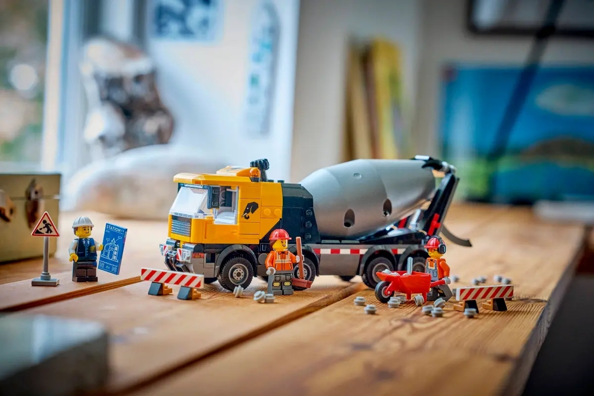 LEGO City Cement Mixer για 7+ Ετών 371τμχ 60478 - Image 9