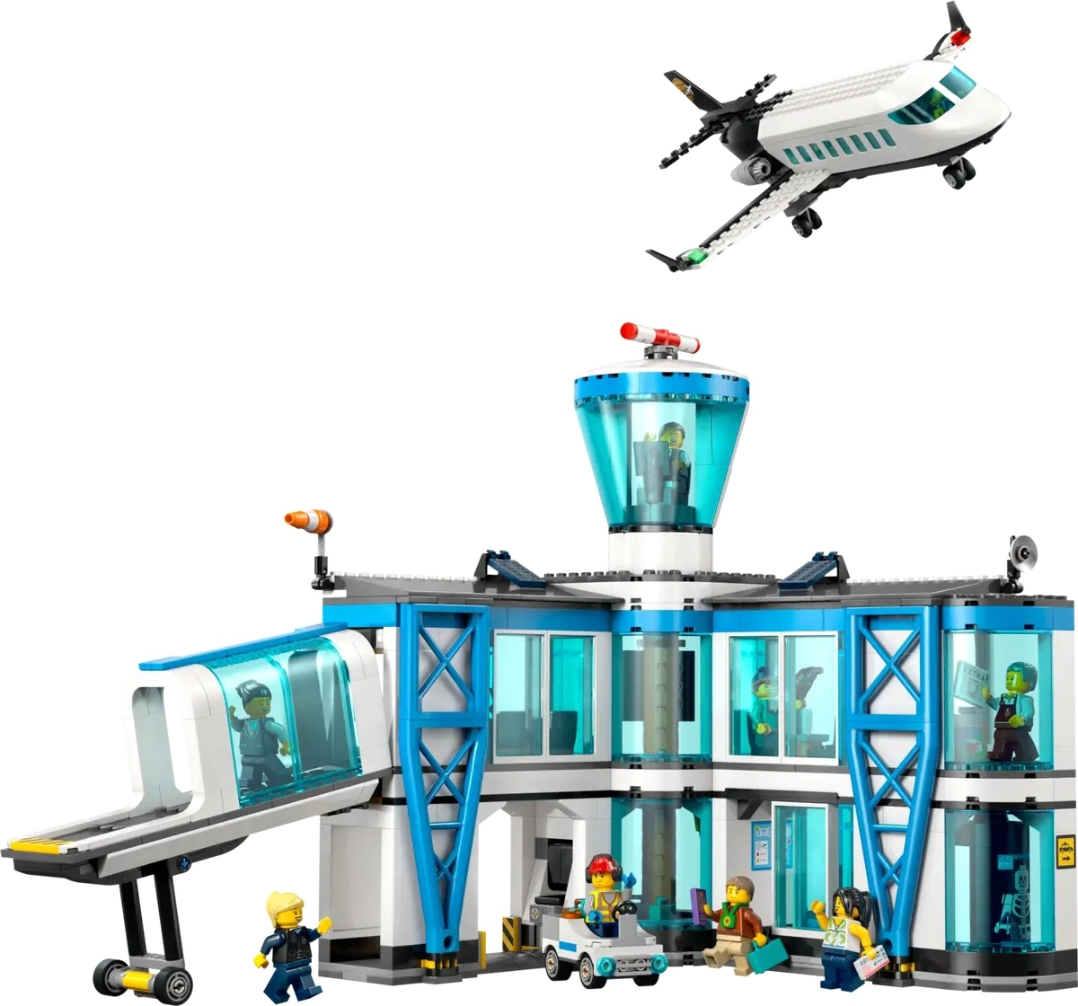 LEGO City Airport with Airplane για 8+ Ετών 887τμχ 60502 - Image 2