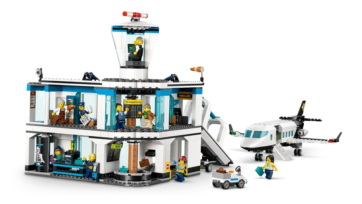 LEGO City Airport with Airplane για 8+ Ετών 887τμχ 60502 - Image 3