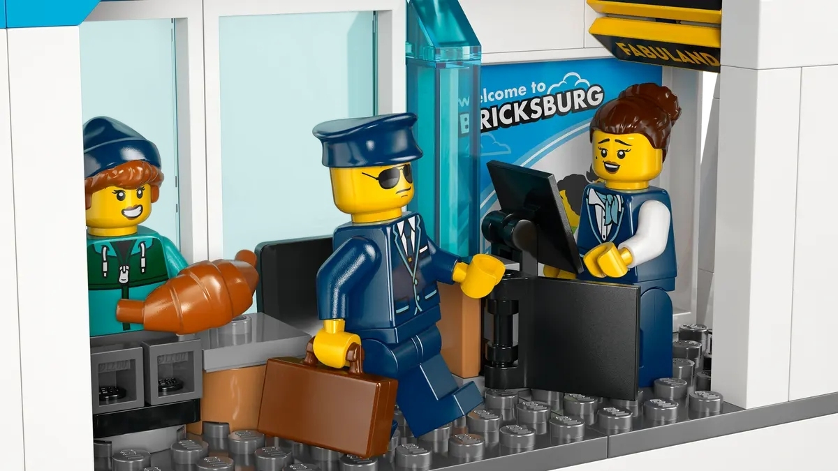 LEGO City Airport with Airplane για 8+ Ετών 887τμχ 60502 - Image 6