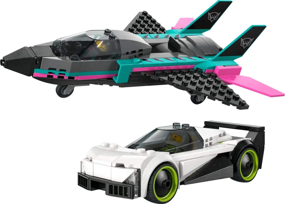 LEGO City Jet vs. Car για 6+ Ετών 259τμχ 60489 - Image 2