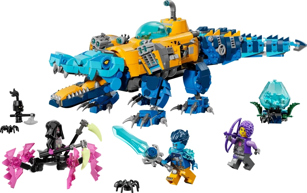 LEGO DREAMZzz Crocodile Submarine για 8+ Ετών 1107τμχ 71512 - Image 2