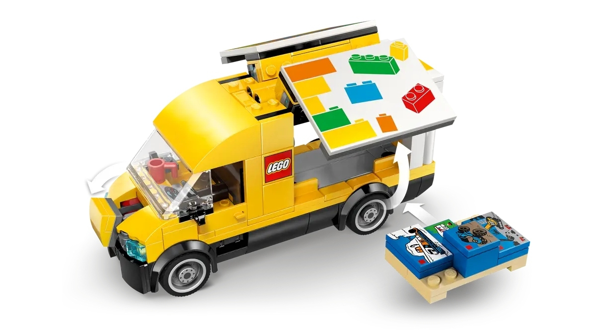 LEGO City The LEGO® Van για 6+ Ετών 276τμχ 60500 - Image 4