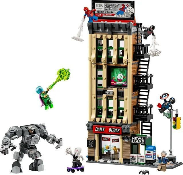 LEGO Marvel Spider-Man vs. Mysterio: The Daily Bugle για 10+ Ετών 781τμχ 76342 - Image 3