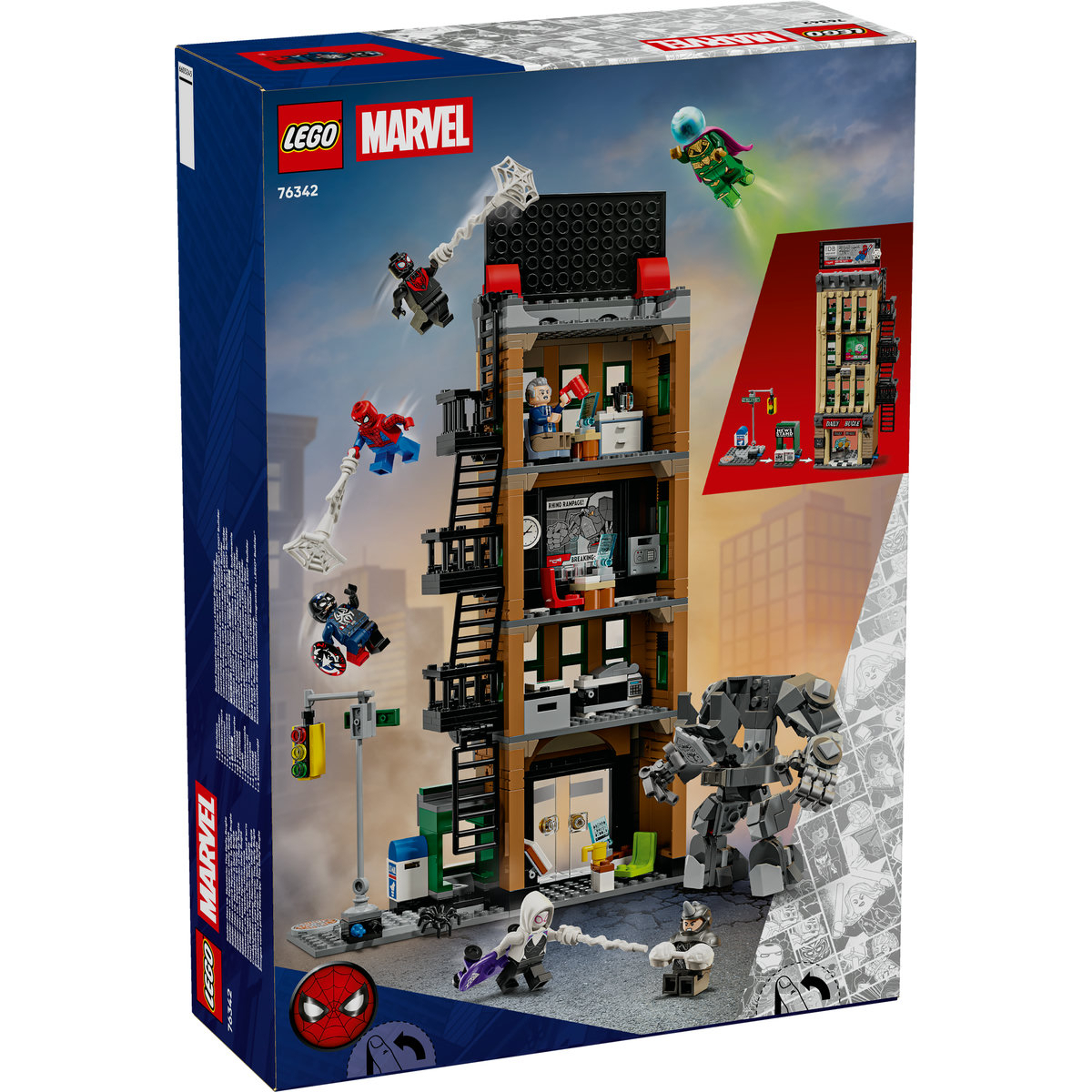 LEGO Marvel Spider-Man vs. Mysterio: The Daily Bugle για 10+ Ετών 781τμχ 76342 - Image 2