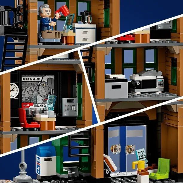 LEGO Marvel Spider-Man vs. Mysterio: The Daily Bugle για 10+ Ετών 781τμχ 76342 - Image 4