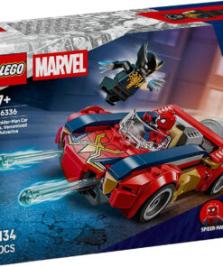 LEGO Marvel Spider-Man Car vs. Venomized Wolverine για 7+ Ετών 134τμχ 76336