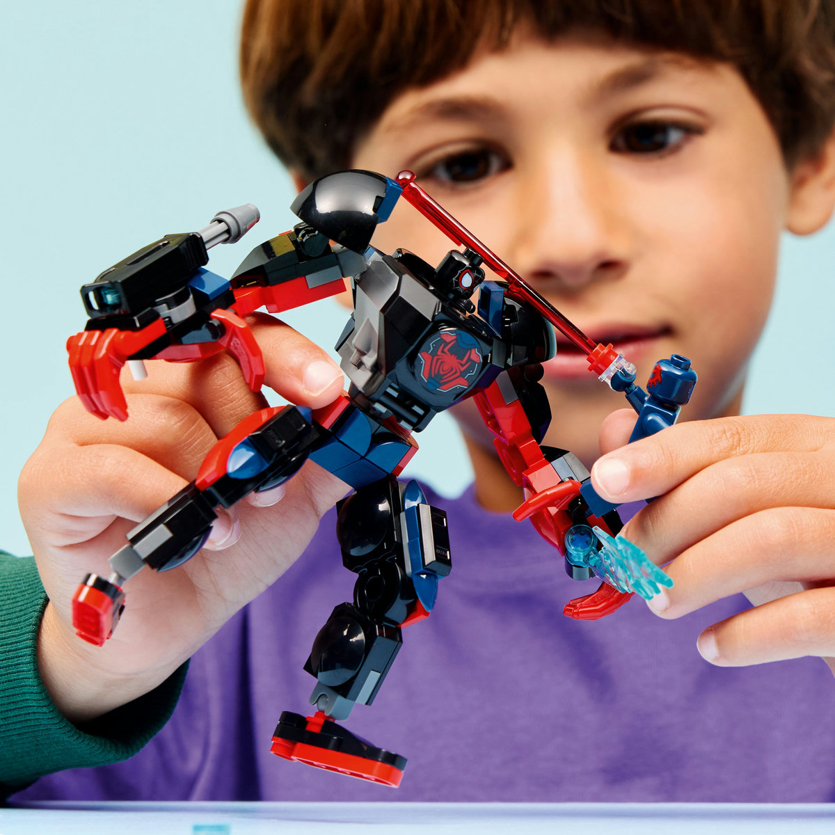 LEGO Marvel Miles Morales Mech vs. Spider-Man 2099 για 6+ Ετών 135τμχ 76337 - Image 5