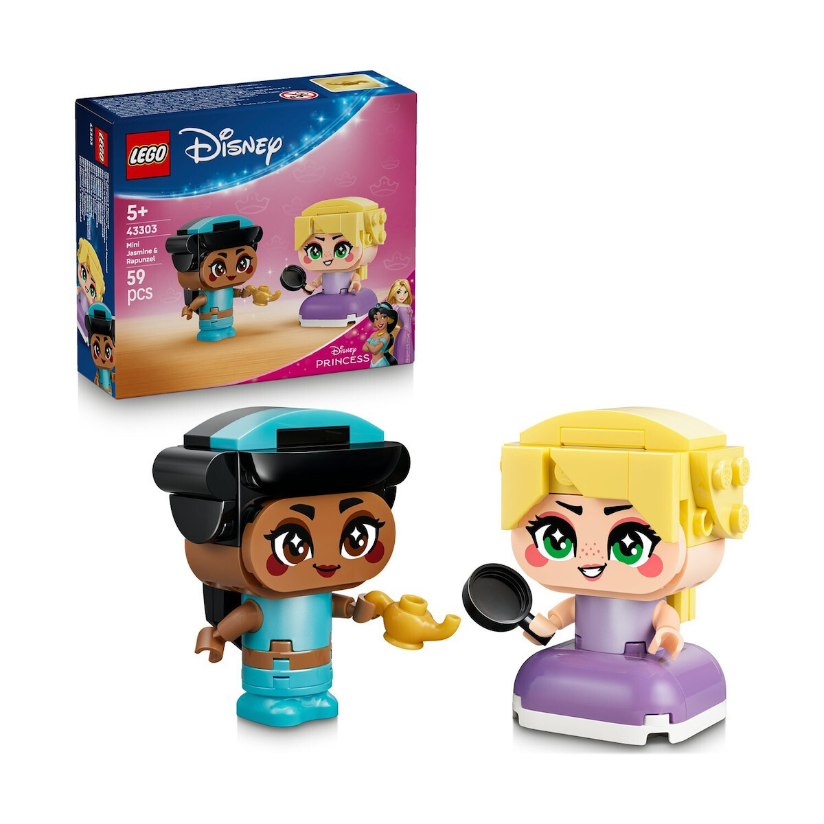 LEGO Disney Mini Jasmine & Rapunzel για 5+ Ετών 59τμχ 43303 - Image 2