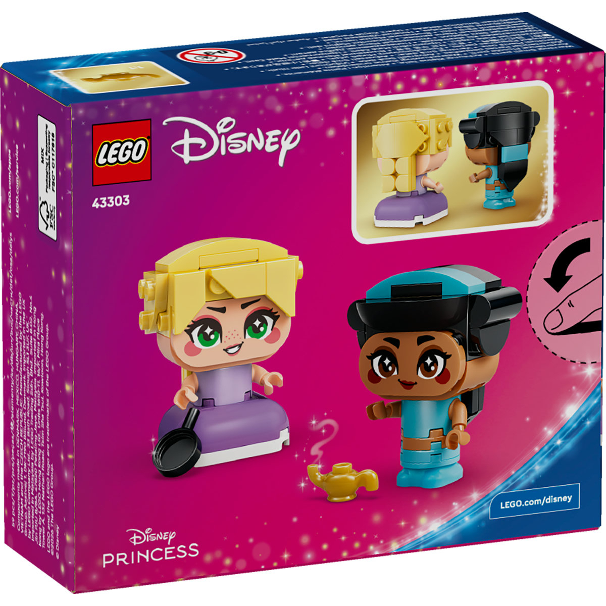 LEGO Disney Mini Jasmine & Rapunzel για 5+ Ετών 59τμχ 43303 - Image 4
