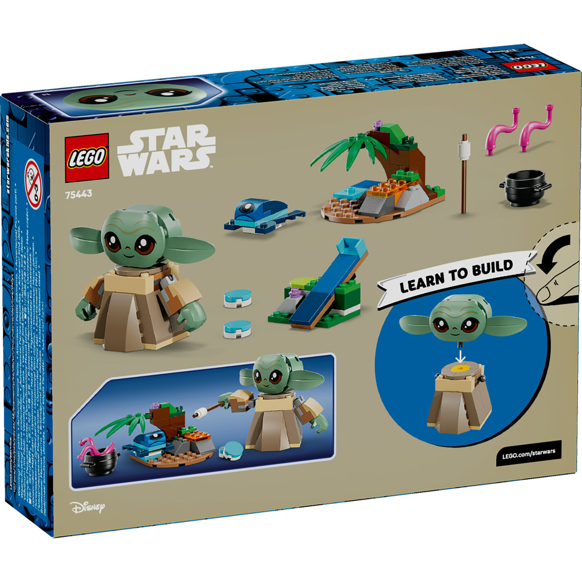 LEGO Star Wars Grogu's Homestead για 4+ Ετών 107τμχ 75443 - Image 3