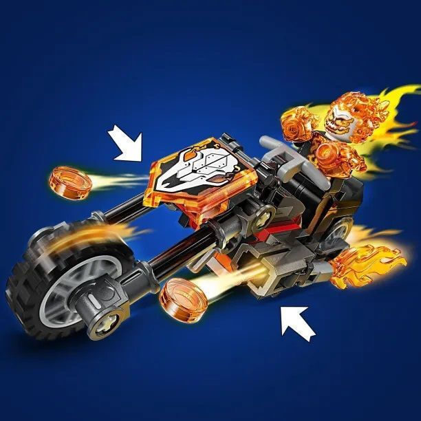 LEGO Marvel Spider-Man vs. Ghost Rider Motorcycle για 6+ Ετών 72τμχ 76335 - Image 6