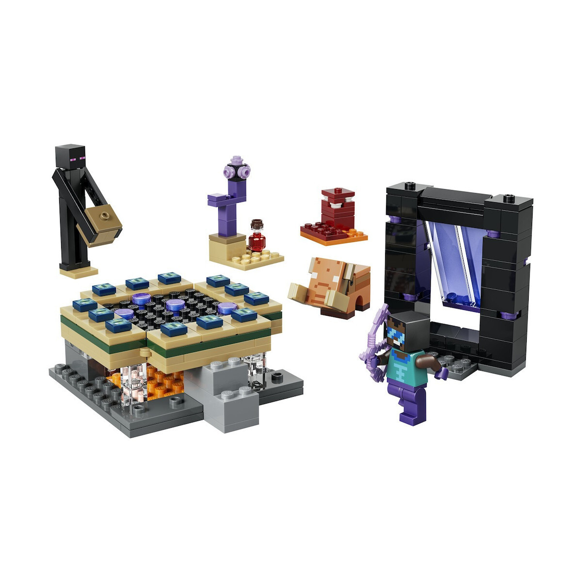 LEGO Minecraft Nether & End Portal Journey για 7+ Ετών 192τμχ 21584 - Image 3