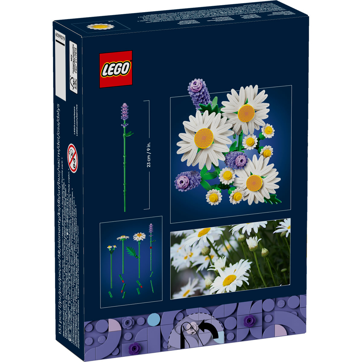 LEGO Botanical Collection Daisies για 9+ Ετών 133τμχ 11508 - Image 4