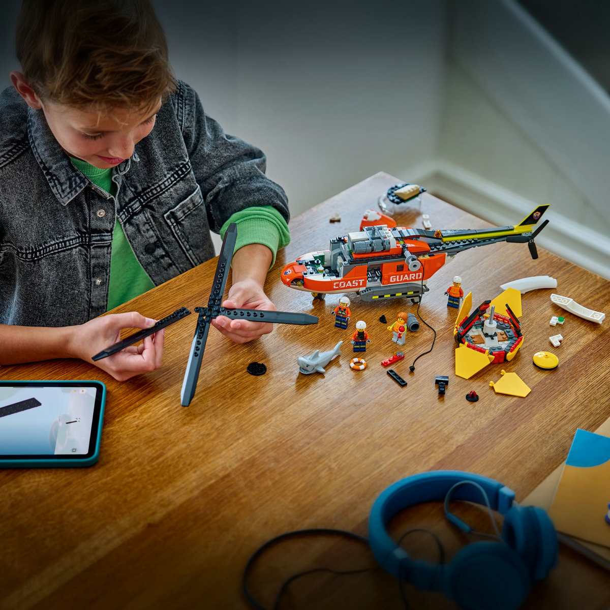 LEGO City Coast Guard Helicopter για 7+ Ετών 551τμχ 60503 - Image 6