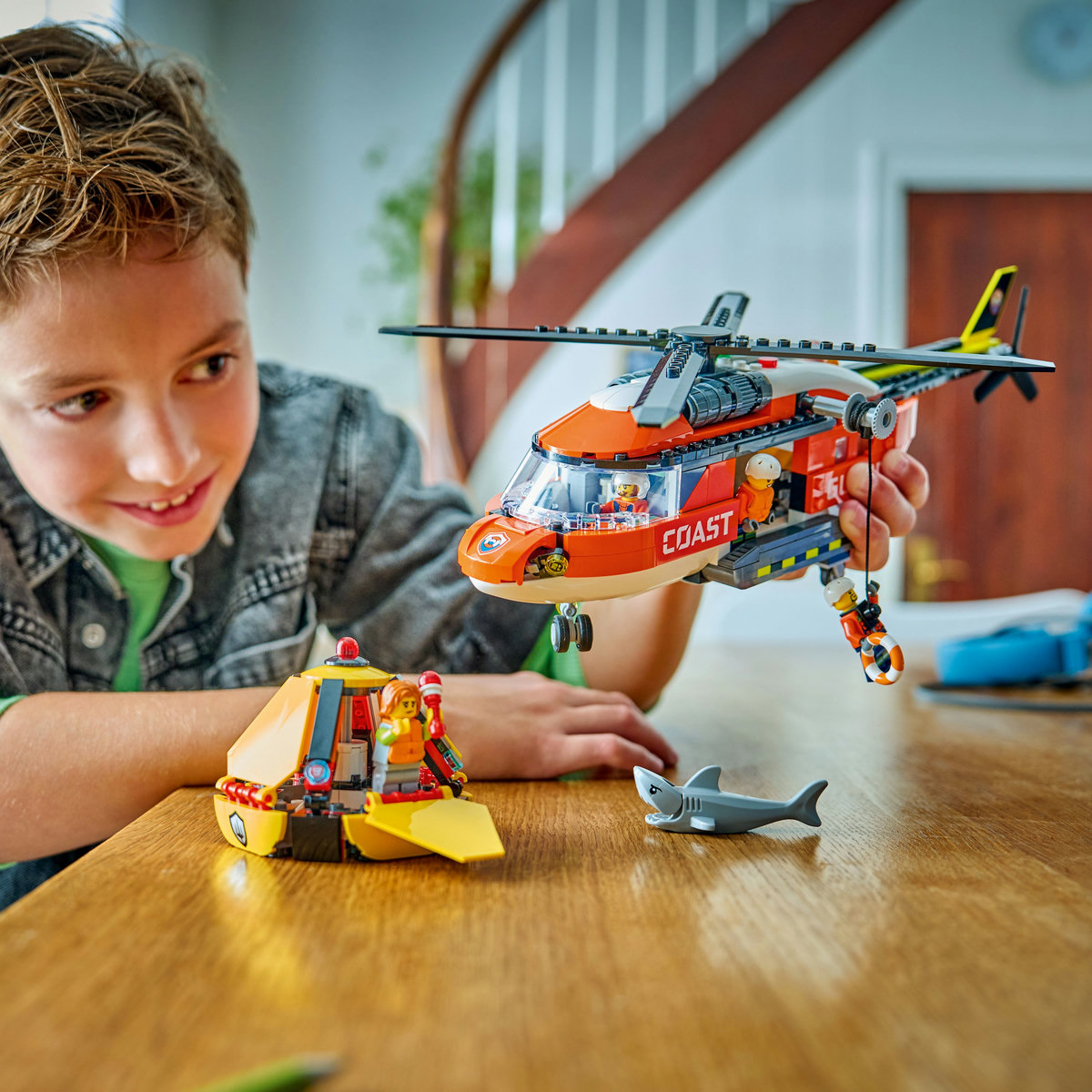 LEGO City Coast Guard Helicopter για 7+ Ετών 551τμχ 60503 - Image 5