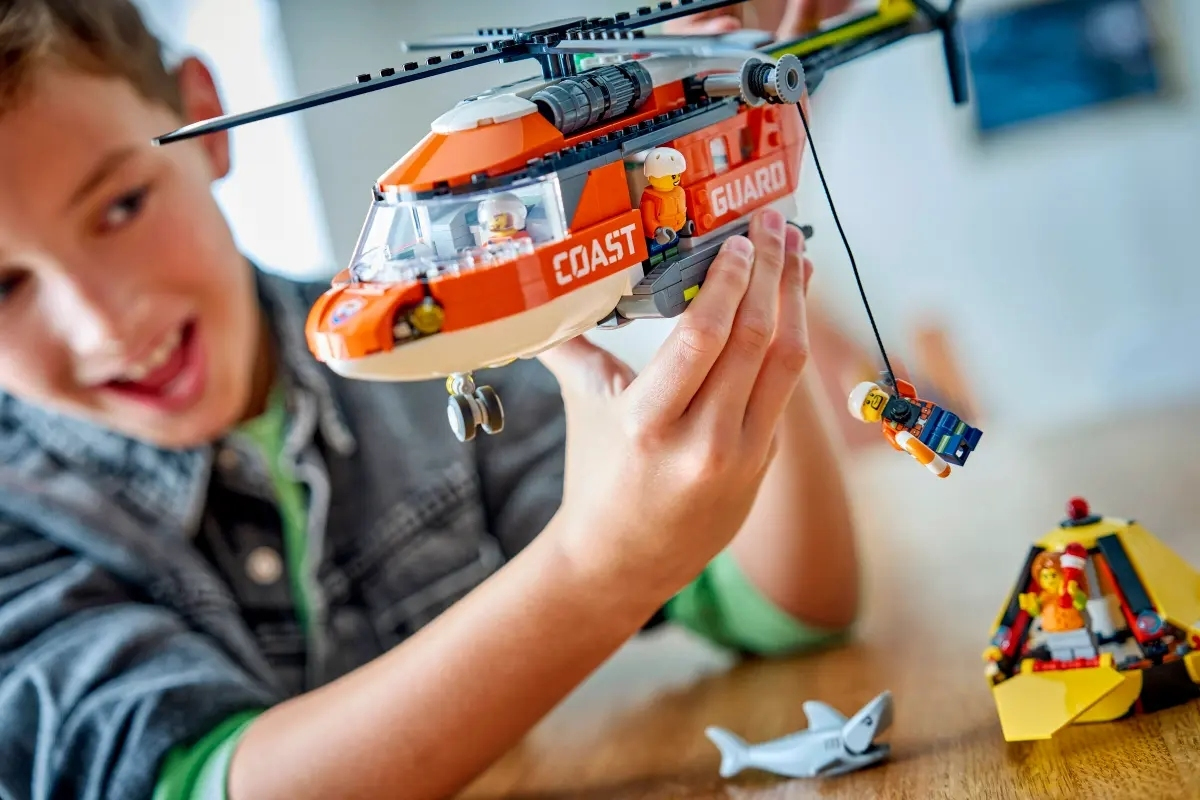LEGO City Coast Guard Helicopter για 7+ Ετών 551τμχ 60503 - Image 12