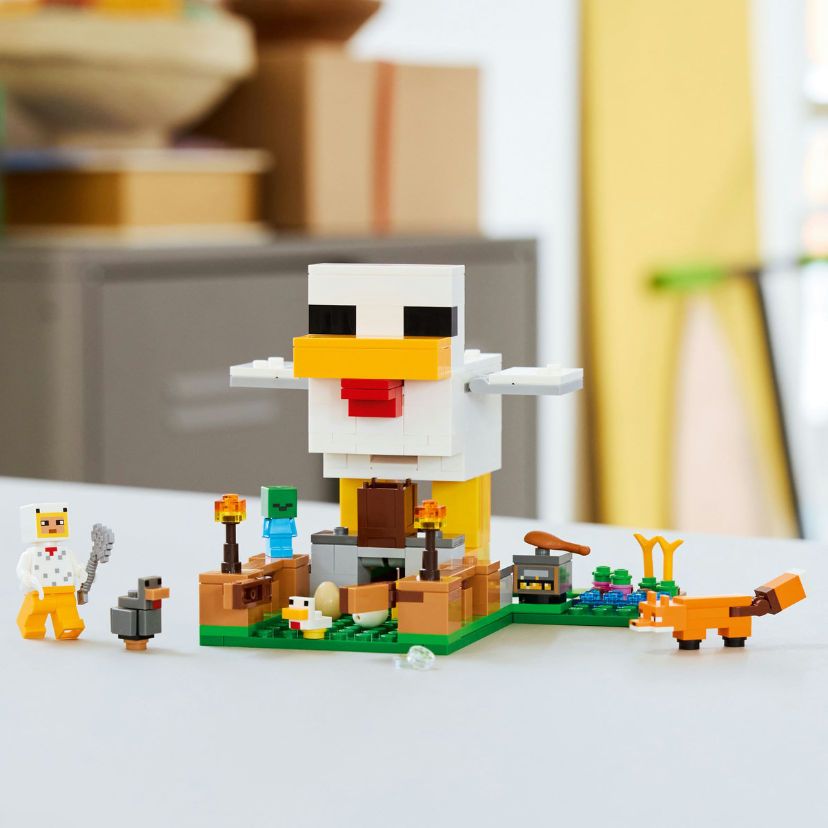LEGO Minecraft Chicken Farm για 7+ Ετών 233τμχ 21585 - Image 9