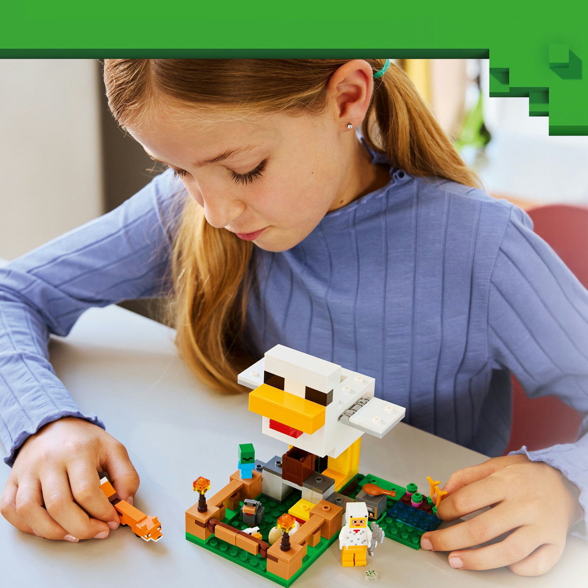 LEGO Minecraft Chicken Farm για 7+ Ετών 233τμχ 21585 - Image 8