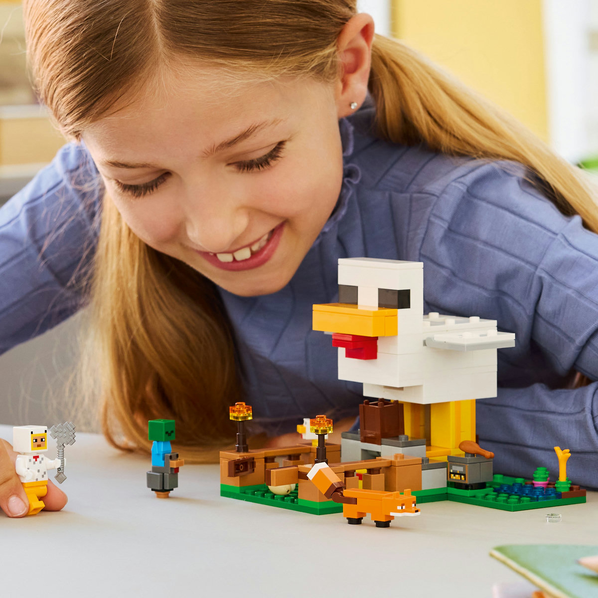 LEGO Minecraft Chicken Farm για 7+ Ετών 233τμχ 21585 - Image 12