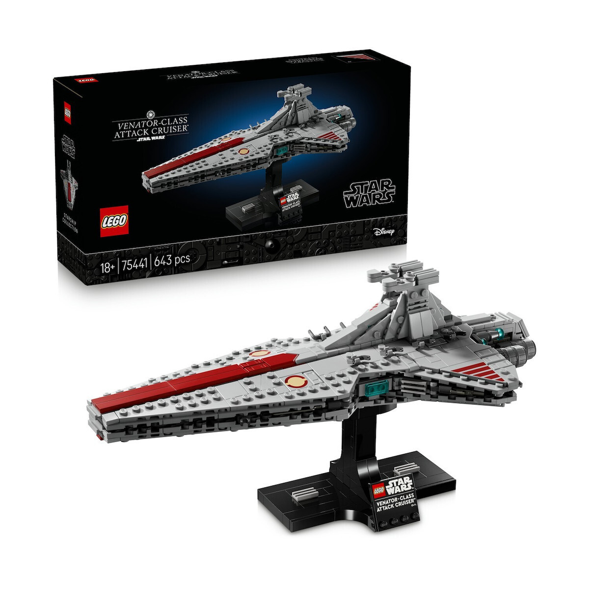 LEGO Star Wars Venator-Class Attack Cruiser™ για 18+ Ετών 643τμχ 75441 - Image 3