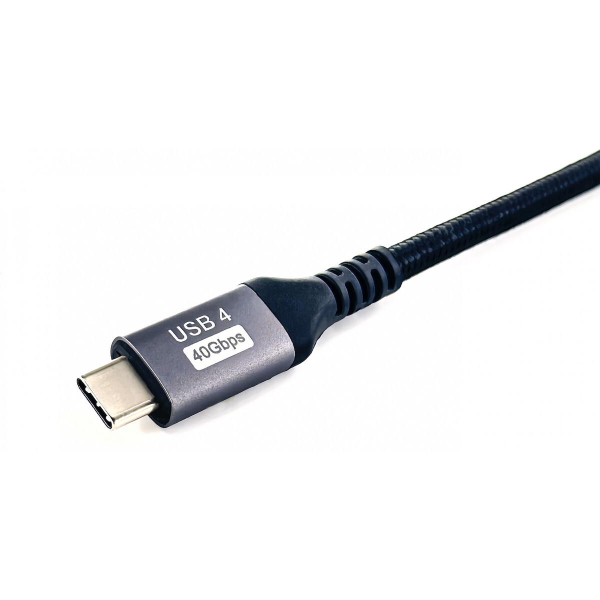 Equip Braided USB 4 Cable USB-C male - USB-C 240W Μαύρο 1.2m 128381 - Image 4