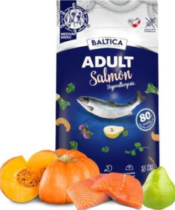 Baltica 3kg Ξηρά Τροφή Σκύλων Μεσαίων Φυλών με Σολομό