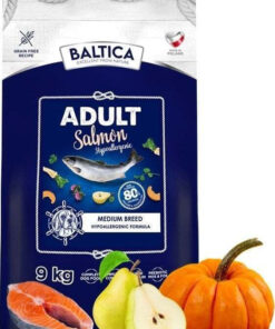 Baltica 9kg Ξηρά Τροφή Σκύλων Μεσαίων Φυλών με Σολομό