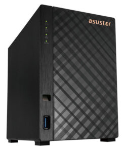 Alternative view of Asustor Drivestor 2 Gen2 NAS Tower με 2 θέσεις για HDD