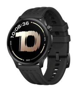 OnePlus Watch Lite Stainless Steel 45mm Αδιάβροχο με Παλμογράφο (Μαύρο)