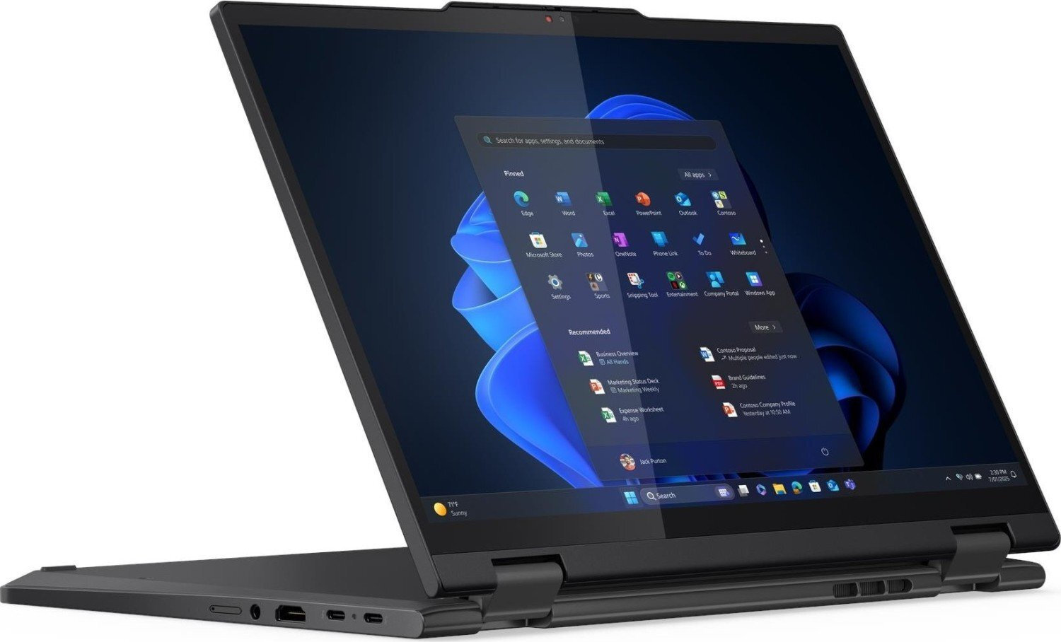 Ultrabook ThinkPad T14s 2in1 G1 14" IPS FHD+ (Ultra 5-225U/16GB/512GB SSD/W11 Pro) (US Keyboard)