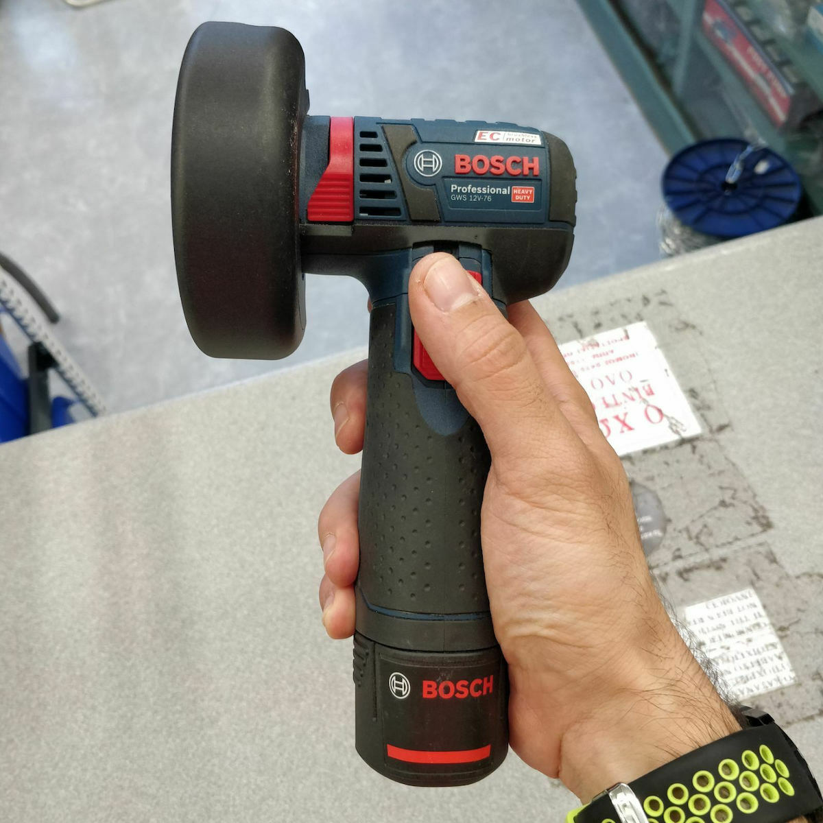 Bosch GWS 12V-76 Τροχός Mini 76mm Μπαταρίας 12V Solo - Image 12