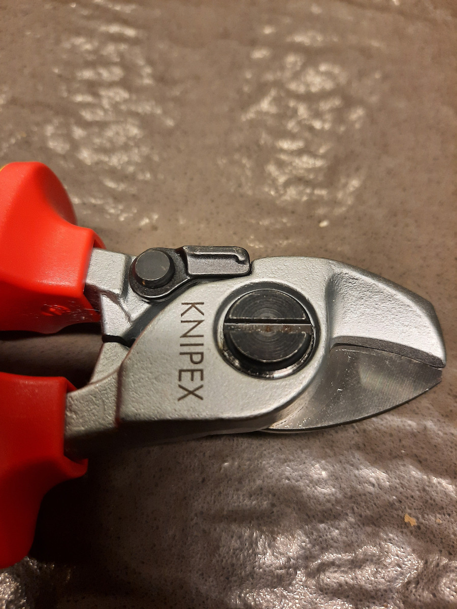 Knipex Κόφτης Καλωδίων Πλάγιος Ηλεκτρολόγου Μήκους 165mm 95 26 165 - Image 9